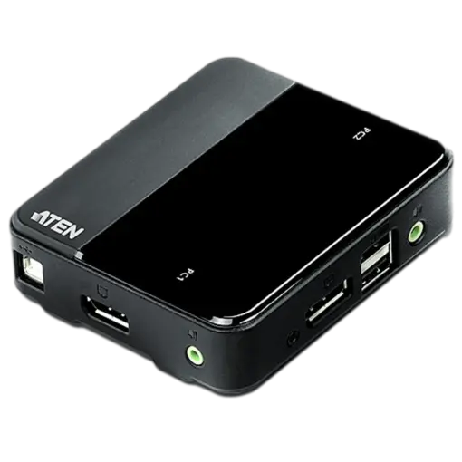 CS782DP 2-Port USB DisplayPort מבית ATEN