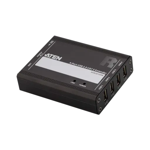 UCE32100 4-Port USB 2.0 100m Ext מבית ATEN