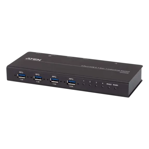 US3344I 4x1-HUB USB3.1 w RS485 מבית ATEN