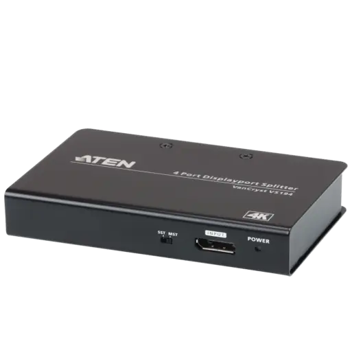 VS194 4Port DP 4K w MST Splitter מבית ATEN