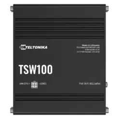 סוויץ' תעשייתי TSW100 PoE מבית TELTONIKA