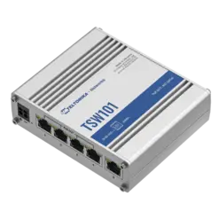 מתג תעשייתי‏‎ TSW101 POE+ ‎מבית TELTONIKA