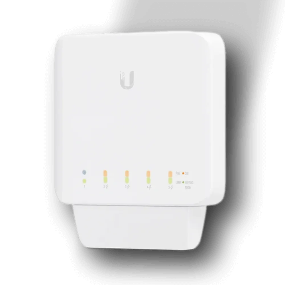 מתג רשת UBIQUITI USW-16-POE 16 יציאות גיגה POE 42W באחריות יבואן רשמי – תמונה 5