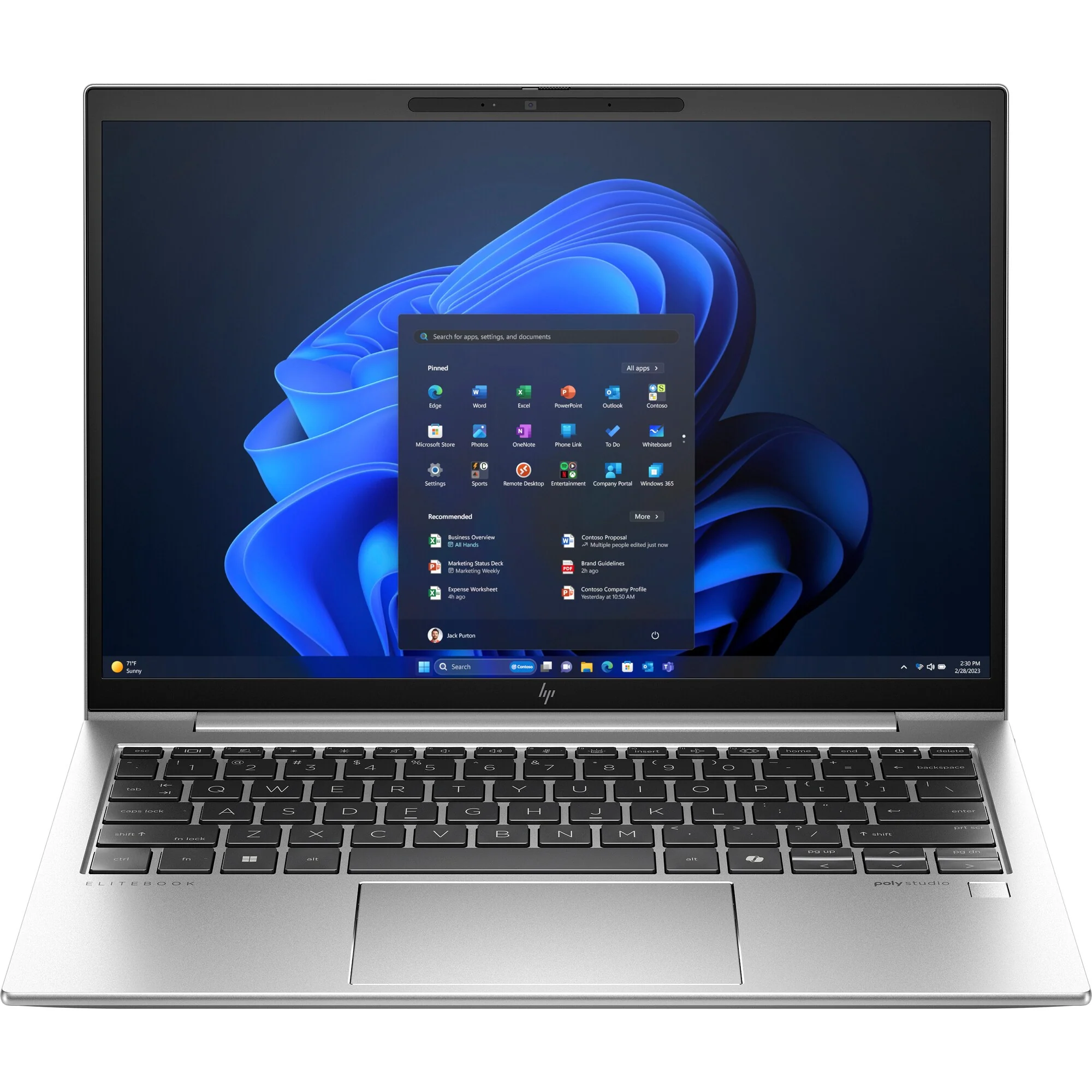HP EliteBook 830G11 U7 16 1TB Win11P – תמונה 2