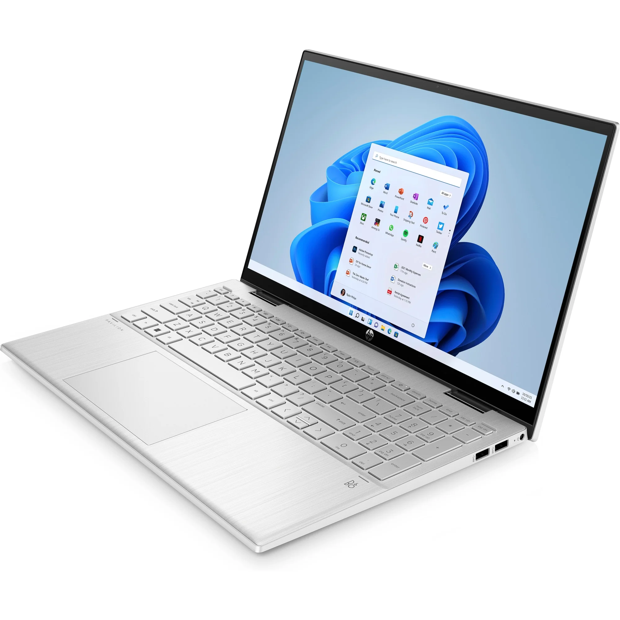 HP Pav x360 Convert 15-er1013nj i5-1235U 16 512 Win11H – תמונה 4
