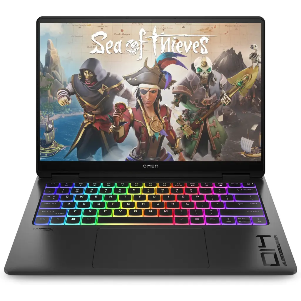 מחשב נייד גיימינג HP OMEN Transcend 14 – מסך 3K OLED 120Hz – Intel Core Ultra 7 155H – 16GB LPDDR5x – 1TB SSD Gen4 – RTX 4060 8GB – Windows 11 Home – שחור