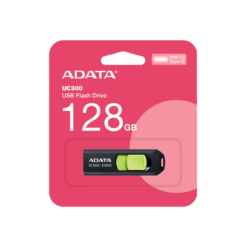 Alternative view of זכרון נייד ADATA UC300 USB-C 128GB ירוק דור 3.2 מהיר באחריות יבואן רשמי