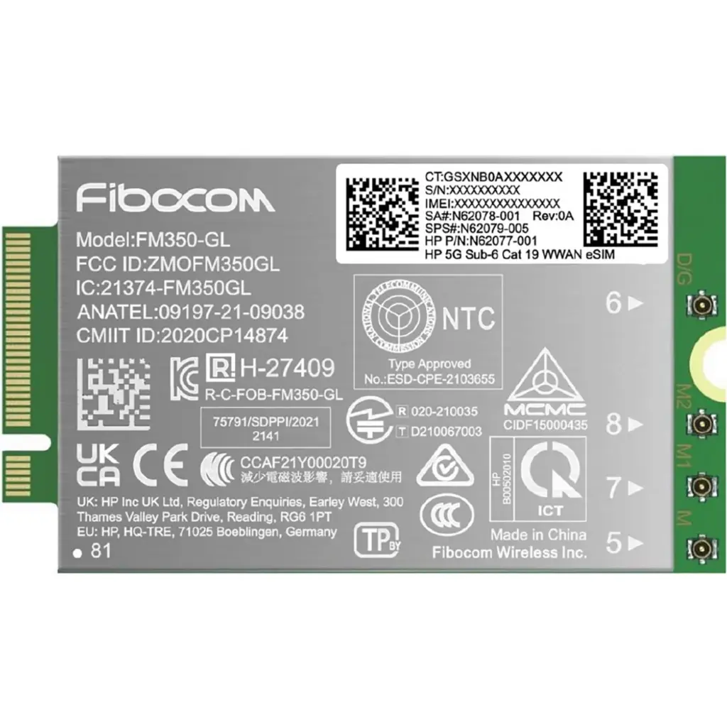 מודם WWAN HP 5G