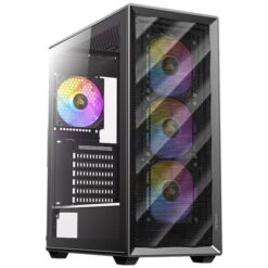 מארז Antec AX85 ARGB Mid-Tower Gaming Case 4XARGB 12mm Fan ATX