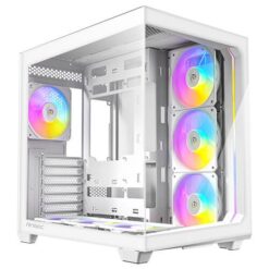 Alternative view of מארז לבן Antec C5 RGB Mid-Tower ATX 7x ARGB FANS Incl Type-C