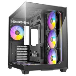 Alternative view of מארז שחור Antec C5 ARGB Mid-Tower ATX 7x ARGB FANS Incl Type-C