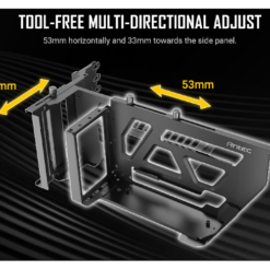 Alternative view of תופסן אנכי Antec Shift Vertical GPU Bracket incl PCIE4.0 riser