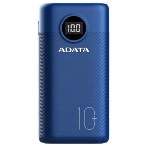 ADATA AP10000QCD 10,000mAh Power Bank USB Blue