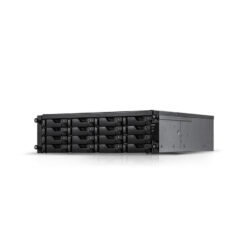 Alternative view of ASUSTOR 16 Bay NAS, Intel 9th Xeon E-2224, 8GB DDR4 ECC UDIMM, GbE x4, M.2 Drive Slots. 5 years warranty