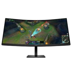 HP OMEN MONITOR 34c G2 WQHD 180Hz 1Ms Curved Gaming 1YW