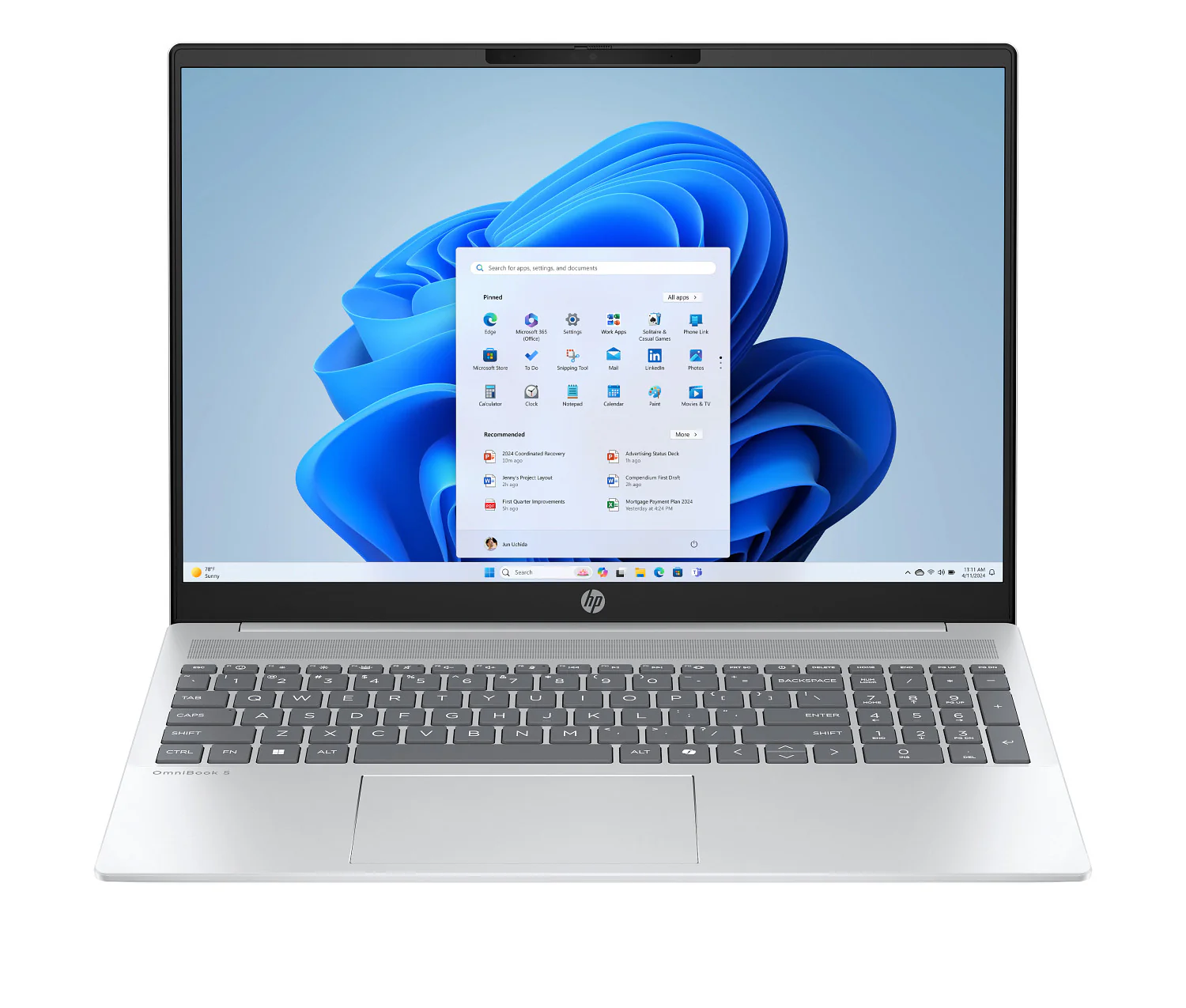 HP OB 5 AI 16-af1004nj U7-225U 12C|32G|1T|16 2K OLED|W11H – תמונה 3