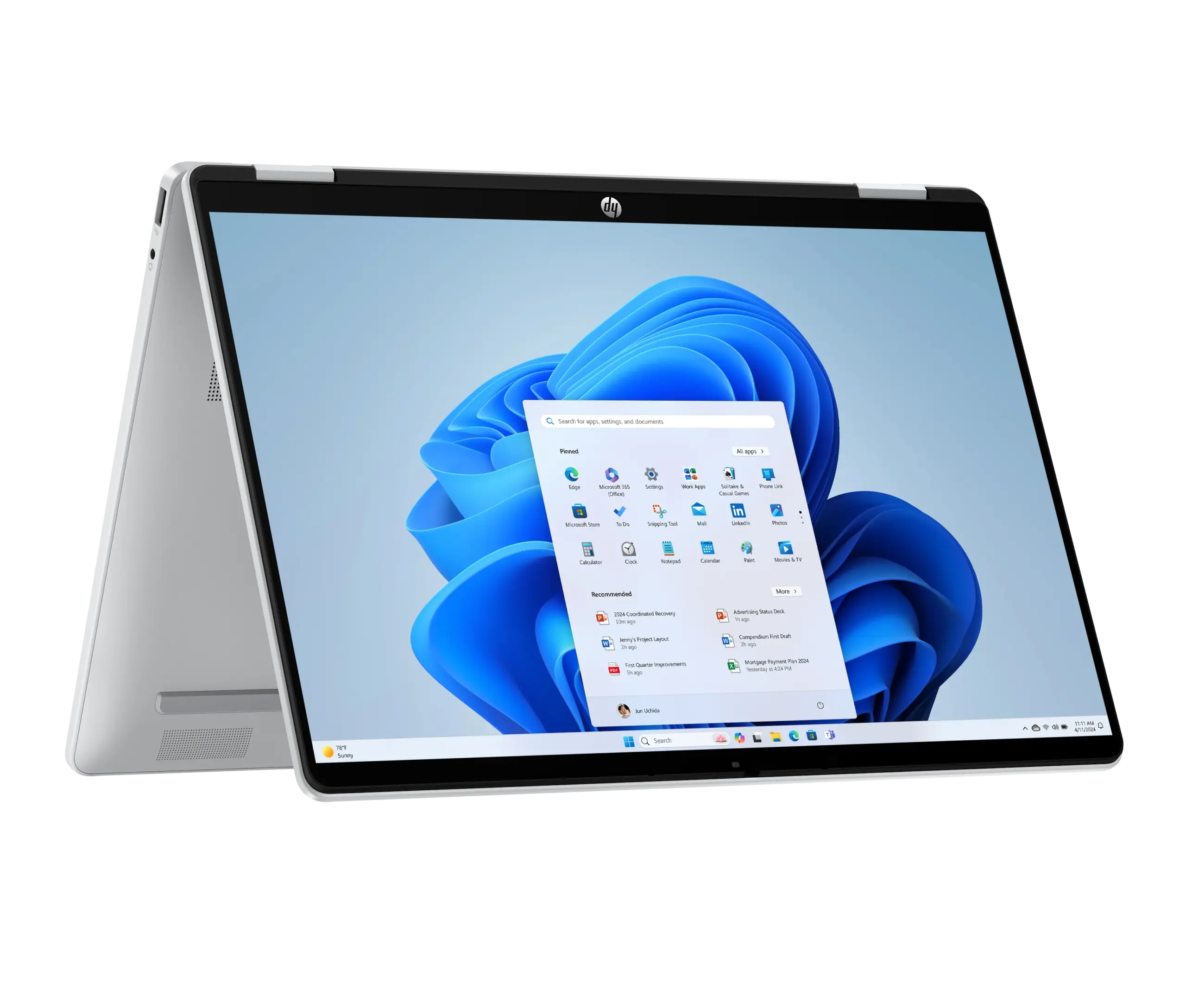 HP OmniBook 5 14-fp0007n Core7-150U|16G|512G|14|OLED|TOUCH|3YR – תמונה 4