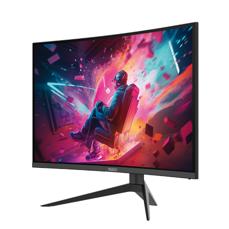 מסך גיימינג קעור 32 אינץ' Full HD 240Hz VA שחור באחריות יבואן רשמי