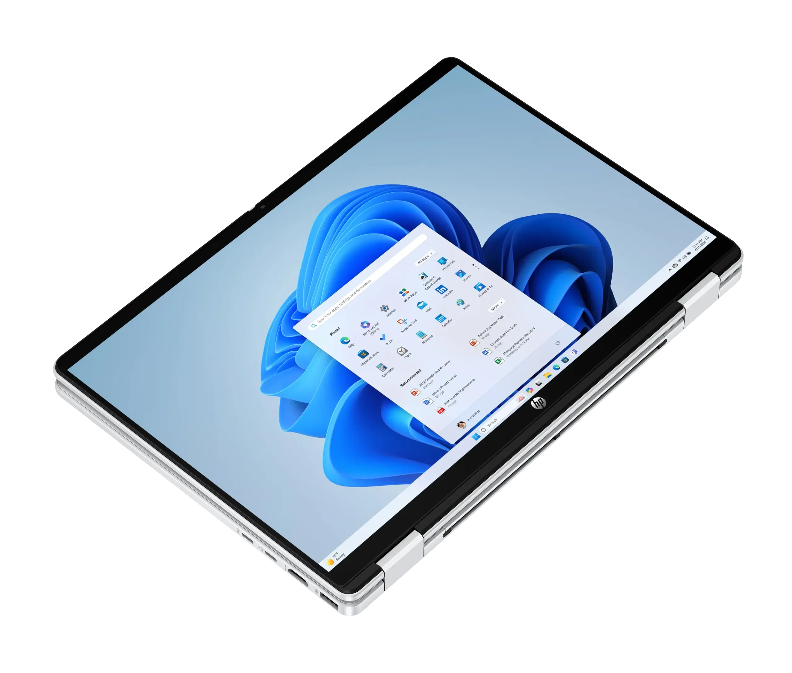 מחשב נייד HP OmniBook 5 Flip 14-fp0006nj – מסך מגע 14 אינץ' 1920x1200 – Intel Core Ultra 7 355 – 32GB – 1TB SSD – Windows 11 Pro – תמונה 4