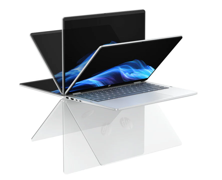 מחשב נייד HP OmniBook 5 Flip 14-fp0006nj – מסך מגע 14 אינץ' 1920x1200 – Intel Core Ultra 7 355 – 32GB – 1TB SSD – Windows 11 Pro – תמונה 3