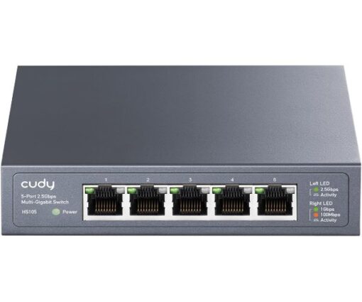 מתג Cudy 5 Port 2.5GB Unmanged Switch