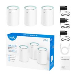 Alternative view of מגביר טווח Cudy M1500 AX1500 MESH WIFI6 System 3 pack