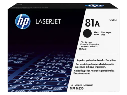 טונר לליזר HP M630 מקורי CF281A