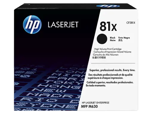 טונר לליזר HP M630 מקורי CF281X