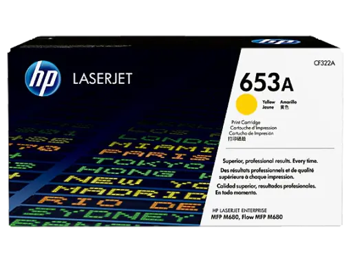 טונר HP צהוב לליזר CF322A M680