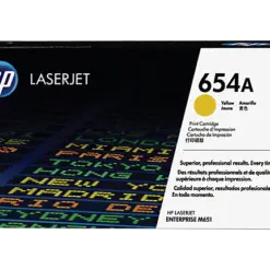 טונר HP צהוב 654A לליזר CF332A M651