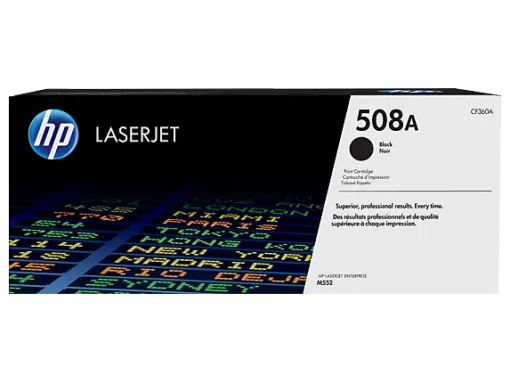 טונר HP שחור 508A לליזר CF360A M553