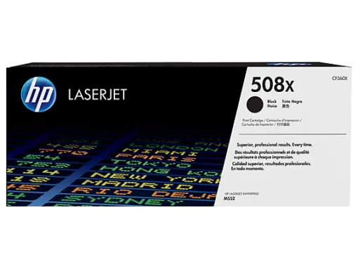 טונר HP שחור 508X לליזר CF360X M553