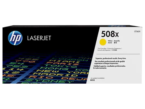טונר HP צהוב 508X לליזר CF362X M553