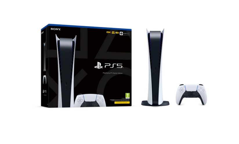 SONY Playstation5 Digital Edition 825GB + Controller CFI-1216B