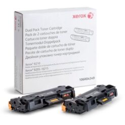 Dual Pack for Black Toner for Xerox B210   B215