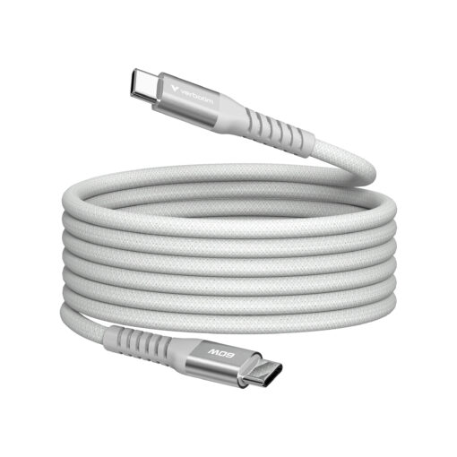 VERBATIM SYNC&CHARGE USB C TO USB C 60W MAGNETIC 1.2M-GREY