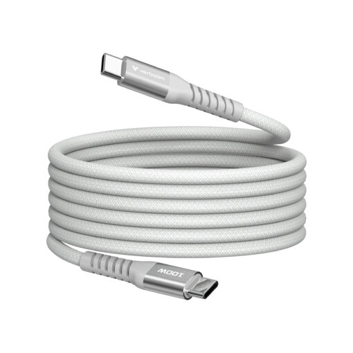 VERBATIM SYNC&CHARGE USB C TO USB C 100W MAGNETIC 1.2M-GREY