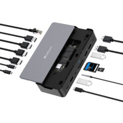 Verbatim Pro Docking Station 15 Port with SSD slot