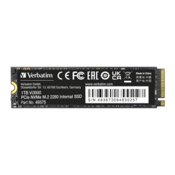 VERBATIM Vi3000 PCIe NVMe M.2 SSD 1TB