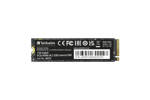 VERBATIM Vi3000 PCIe NVMe M.2 SSD 1TB
