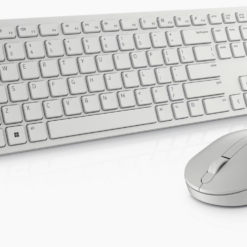 Dell Pro Wireless Keyboard and Mouse - KM5221W - Hebrew - White