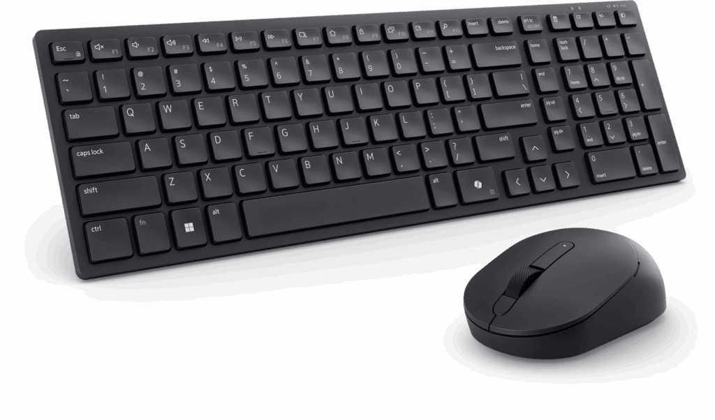 Dell Silent Keyboard and Mouse – KM555 – Hebrew (QWERTY)