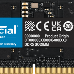 Crucial SODIMM 16GB DDR5 5600Mhz CL46 (16Gbit)