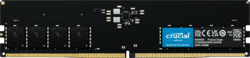 זכרון לנייח Crucial DDR5 – קיבולת 16GB – סוג DDR5 – מהירות 5600MHz