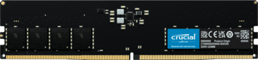 זכרון לנייח Crucial DDR5 – קיבולת 32GB – סוג DDR5 – מהירות 5600MHz