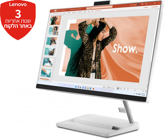 IdeaCentre AIO 3 24IAP7 i5 16G 1TSSD 11H White 3Y