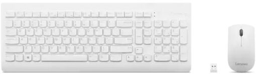 Lenovo 510 Wireless Combo Keyboard & Mouse (White)
