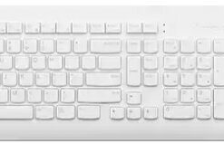 אנגלית עברית  ערבית Lenovo 510 Wireless Combo Keyboard & Mouse White 1Y