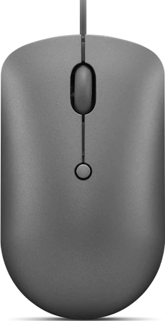 עכבר חוטי USB-C קומפקטי Lenovo 540 - צבע Storm Grey