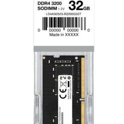 Lexar SODIMM 32GB DDR4 3200Mhz 260pin 1.2V Blister Pack